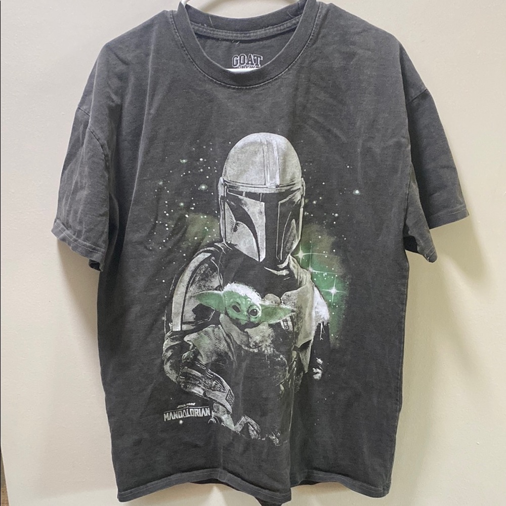 Culture Kings Unisex Star Wars The Mandalorian Oversized T-Shirt